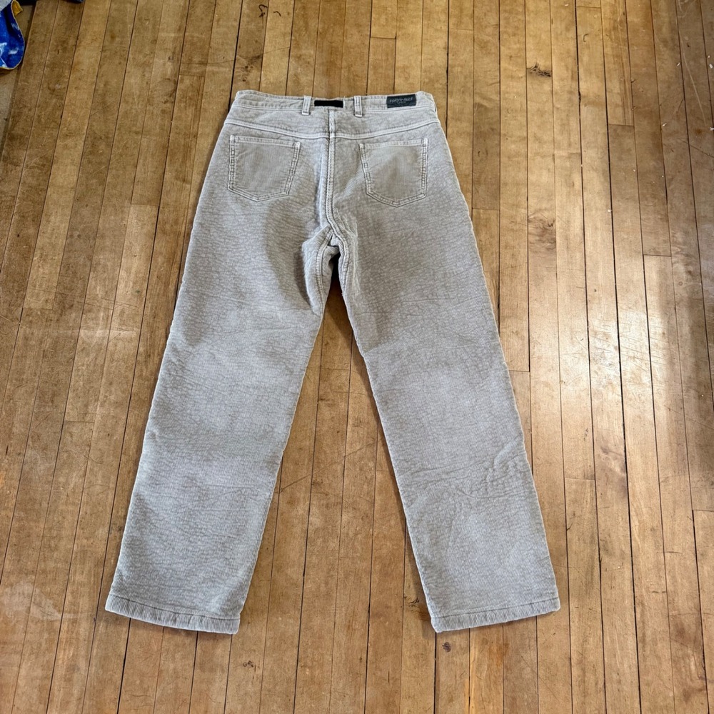 Vtg Gramicci Corduroy Pants Made In Usa Fleece Lined Bonded Womens Sz L (14/16) — image 3 of 6